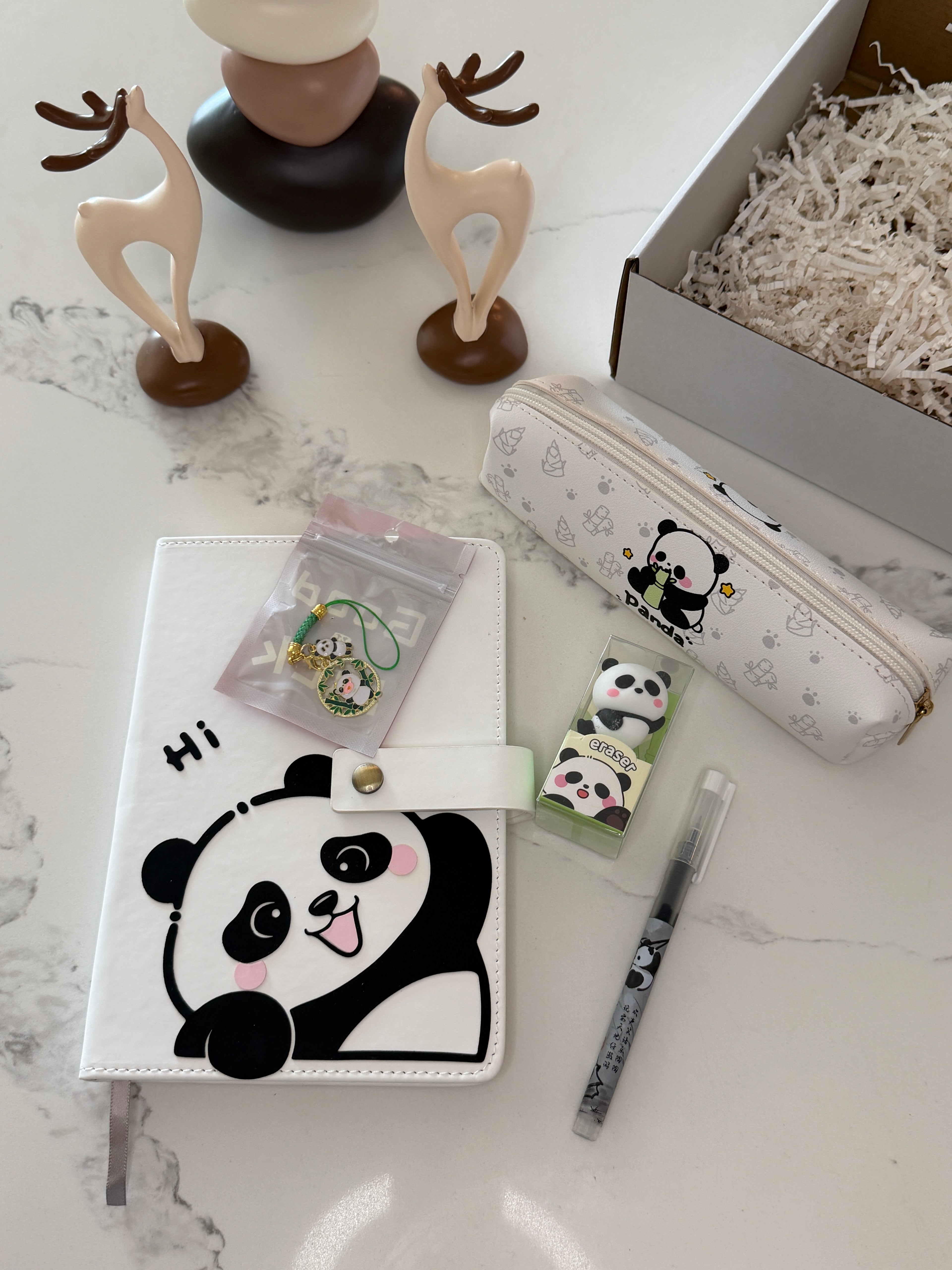 Panda Notebook Set